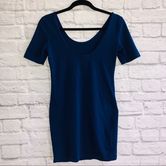 Forever 21 Navy Blue Bodycon Mini Dress - Picture 3 of 6